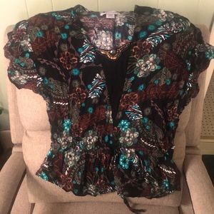 SAG HARBOR TOP 100% RAYON SZ XL